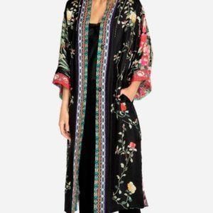 NWOT Johnny Was Rose Yokono Solk Reverible Kimono